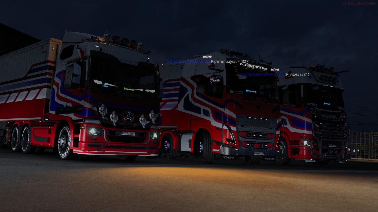Convoy Cordilleranos en ruta