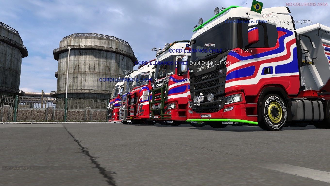 Convoy Cordilleranos en ruta
