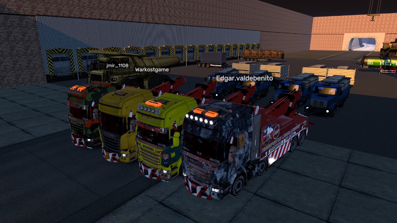 Convoy Cordilleranos en ruta