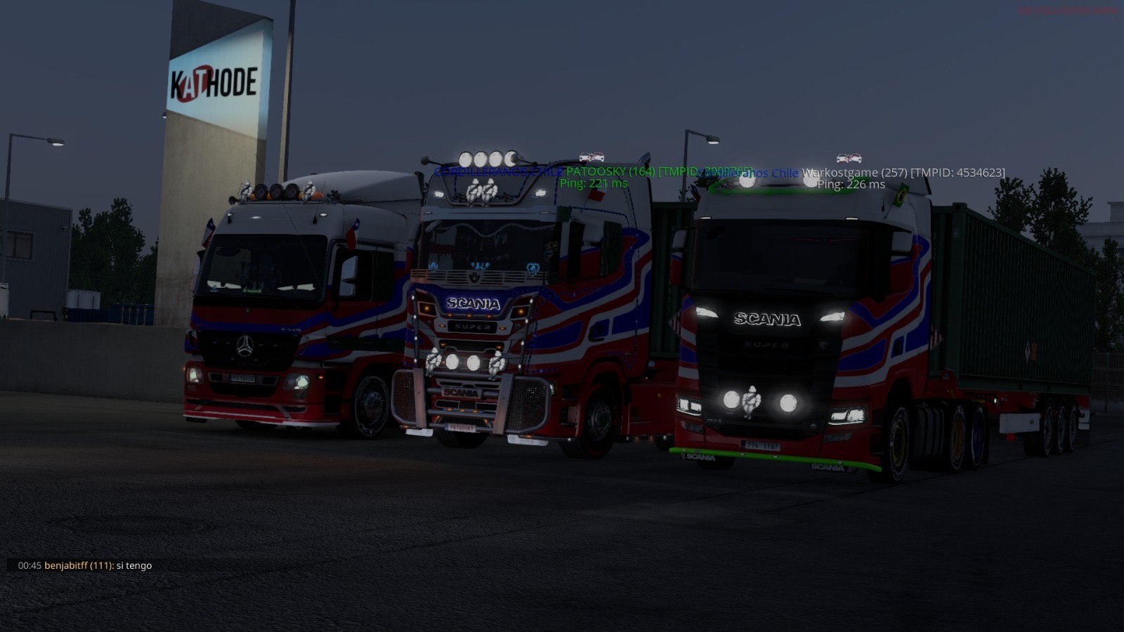Convoy Cordilleranos en ruta