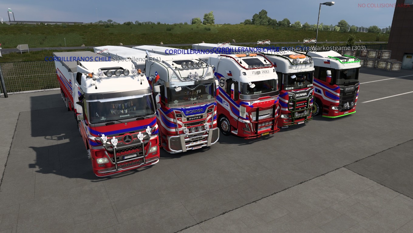 Convoy Cordilleranos en ruta