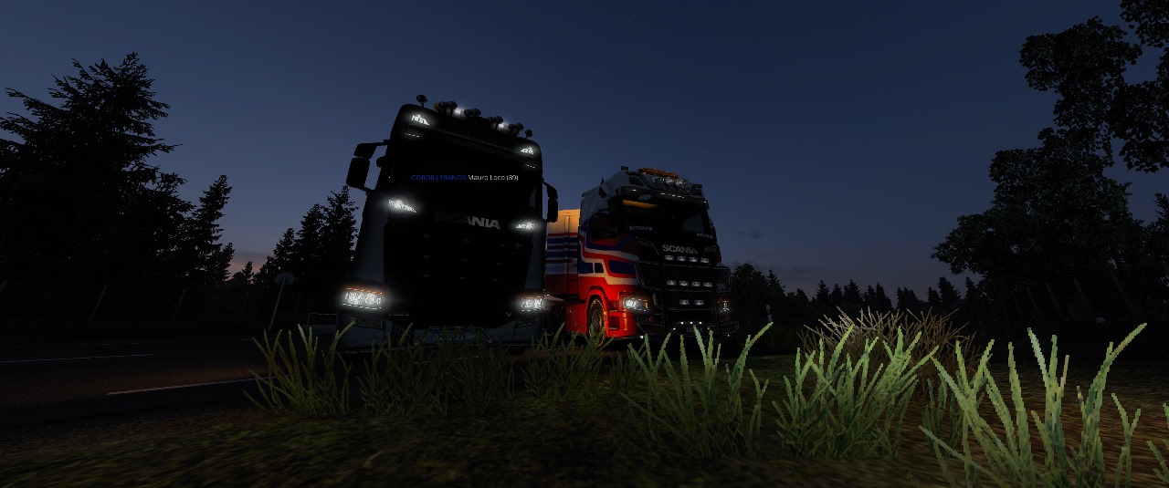 Convoy Cordilleranos en ruta