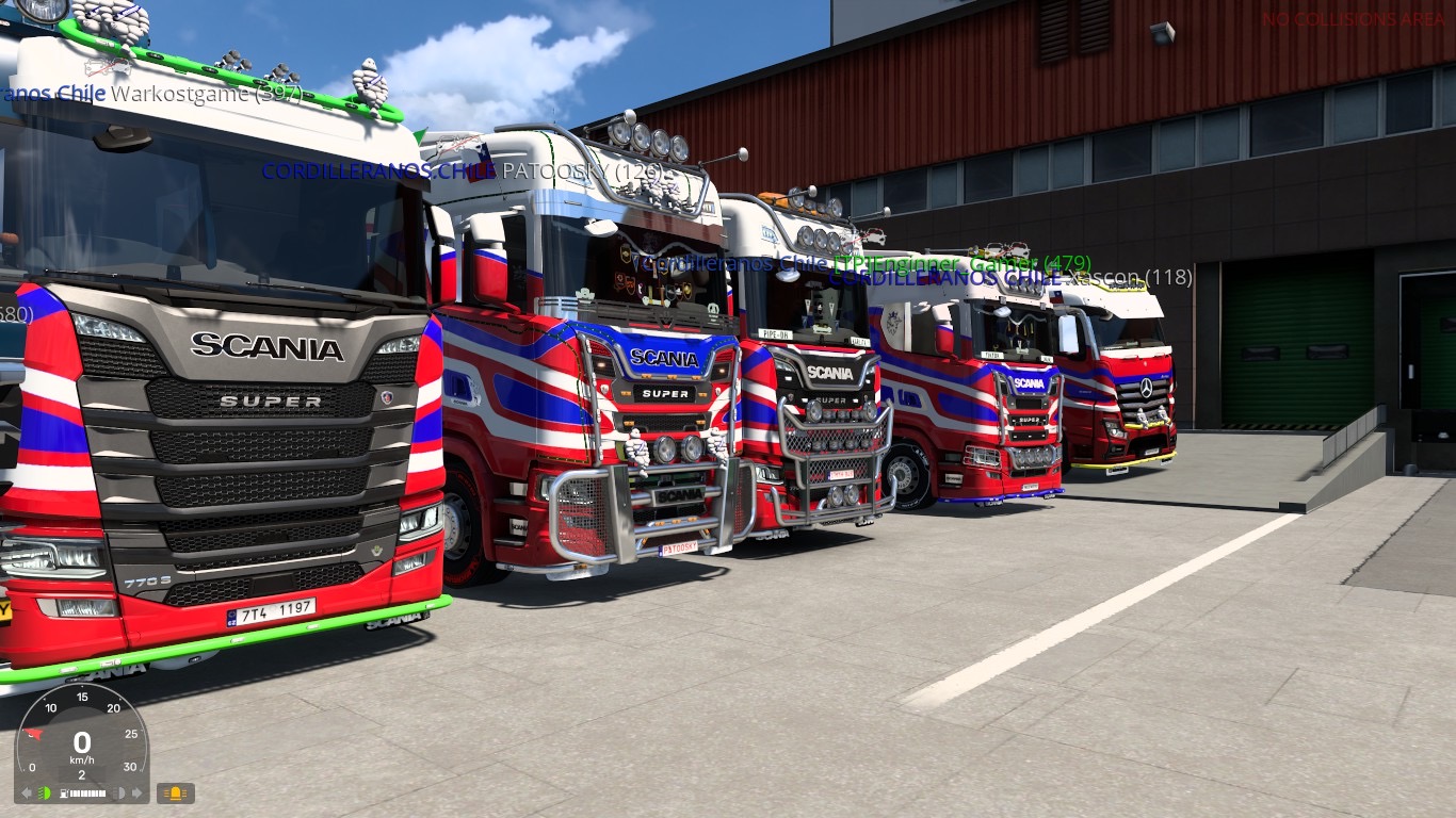 Convoy Cordilleranos en ruta