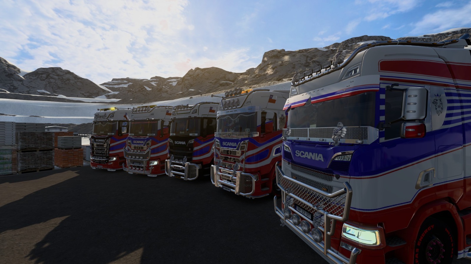 Convoy Cordilleranos en ruta